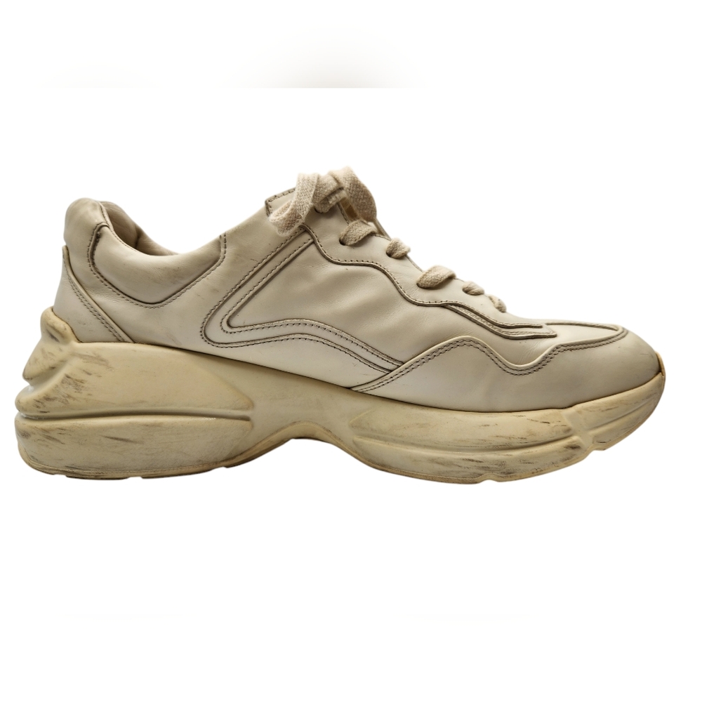 Gucci Rhyton Leather Sneakers - Picture 5 of 7
